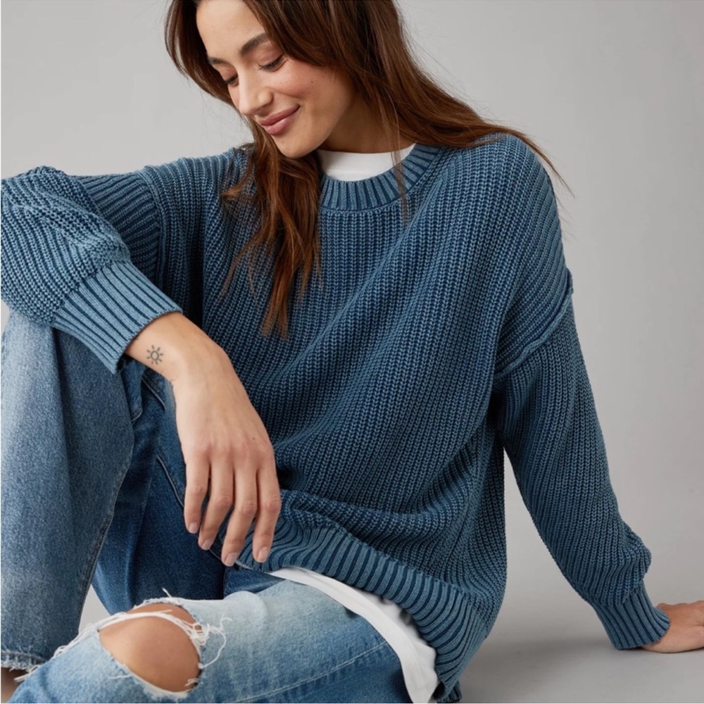 American Eagle Weekender Sweater Oversized Cozy Size XXL